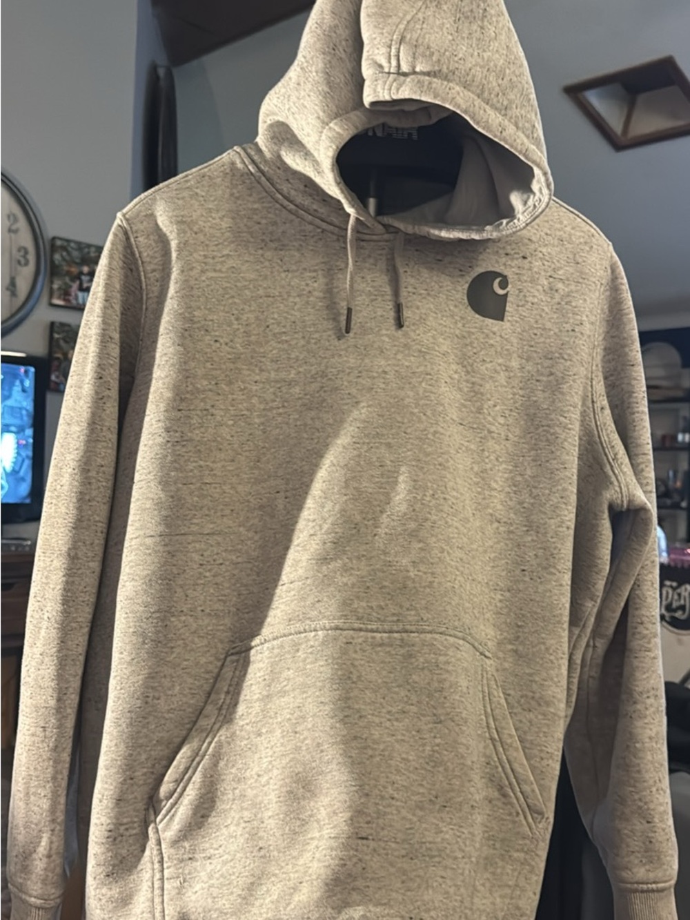 Carhartt Women’s Heather Gray Pullover Hoodie